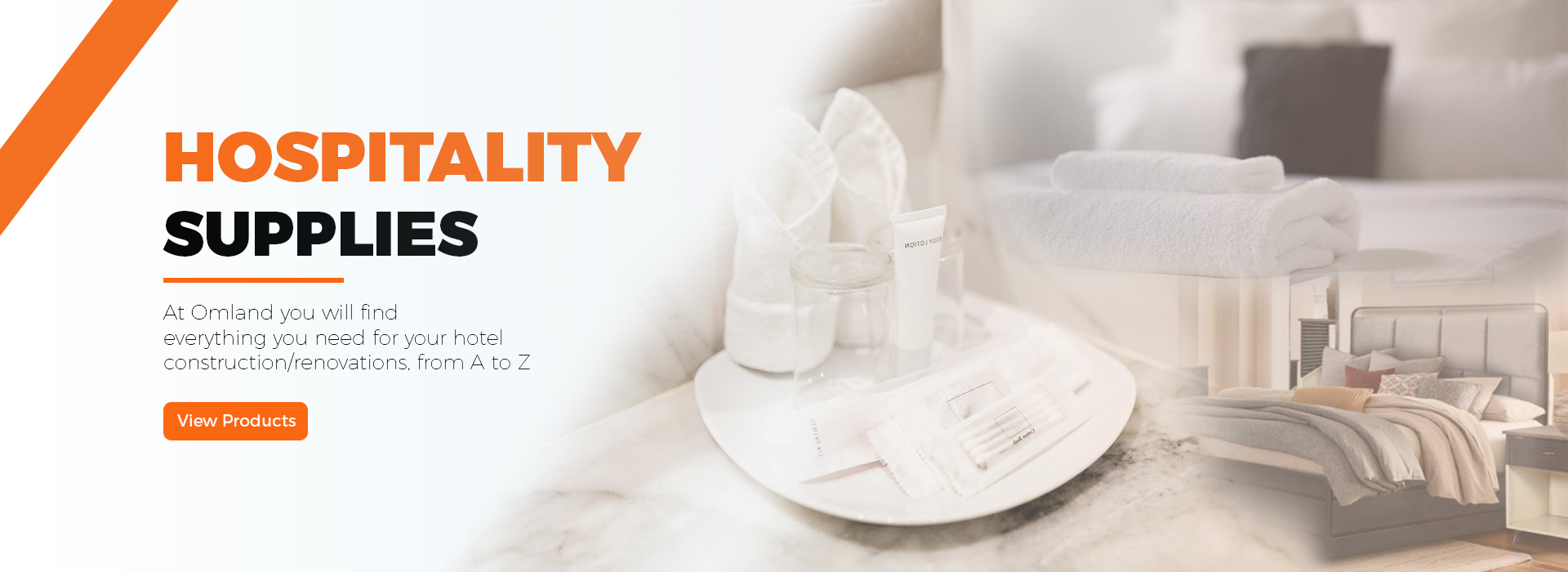 Hospitality Supplies Banner