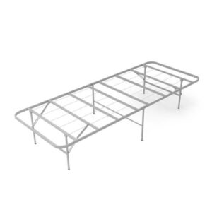 Value-Priced Shelter Foldable Steel Bed Frame