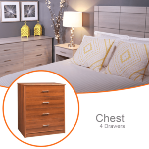 Adams 4 Drawers Chest Hotel Furniture Collection