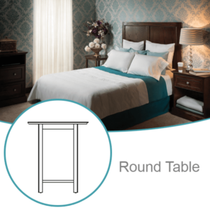Boardwalk Round Table Hotel Furniture Collection