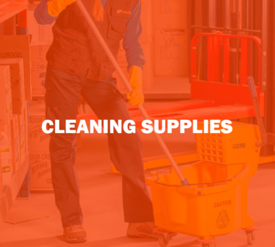 Cleaning supplies for Emergency Shelters, Healthcare Centers and Other Facilities