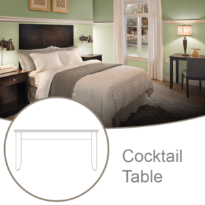 Dewar Cocktail Table Hotel Furniture Collection