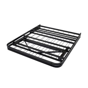 Value-Priced Shelter Foldable Steel Frame Bed With Mattress