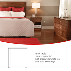 Riverside End Table Hotel Furniture Collection