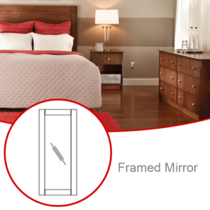 Riverside Framed Mirror Hotel Furniture Collection