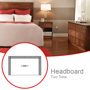 Riverside Headboard Two Tone Hotel Furniture Collection