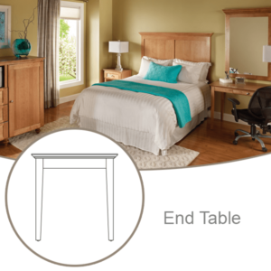 Washburn End Table Hotel Furniture Collection