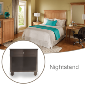 Washburn Nightstand 1 Drawer Hotel Furniture Collection