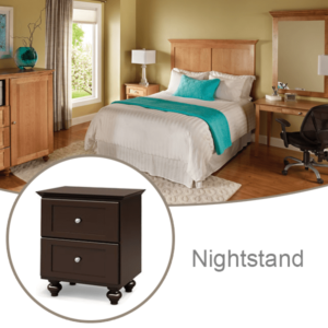 Washburn Nightstand 2 Drawers Hotel Furniture Collection